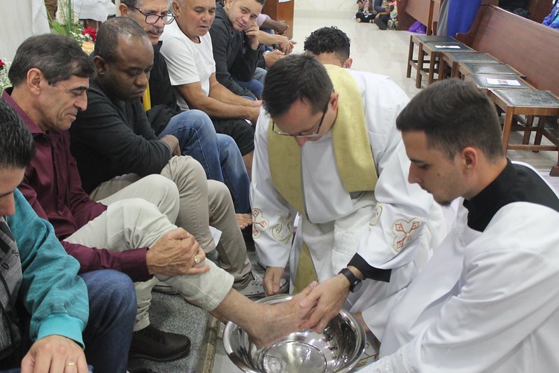Brasil - Jueves Santo en la Parroquia Verbo Encarnado