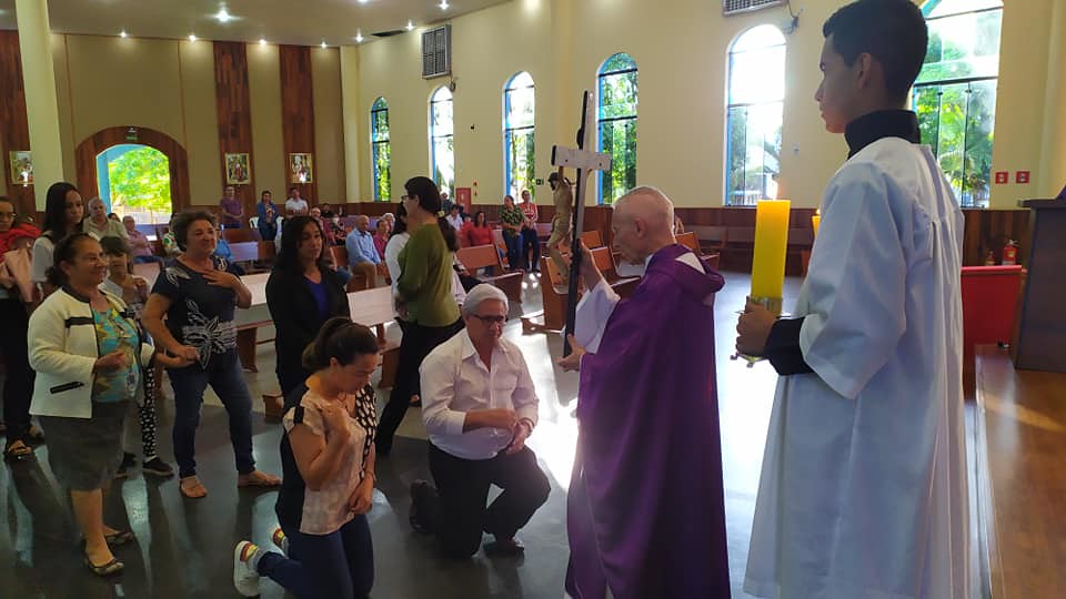 Brasil - Viernes Santo en la Parroquia Inmaculada Concepción