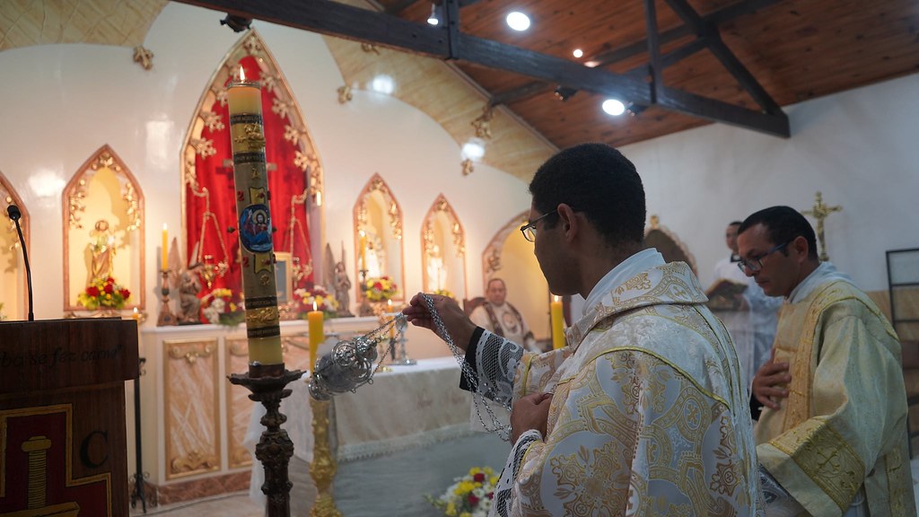 Brasil - Vigilia Pascual en el Seminario Mayor