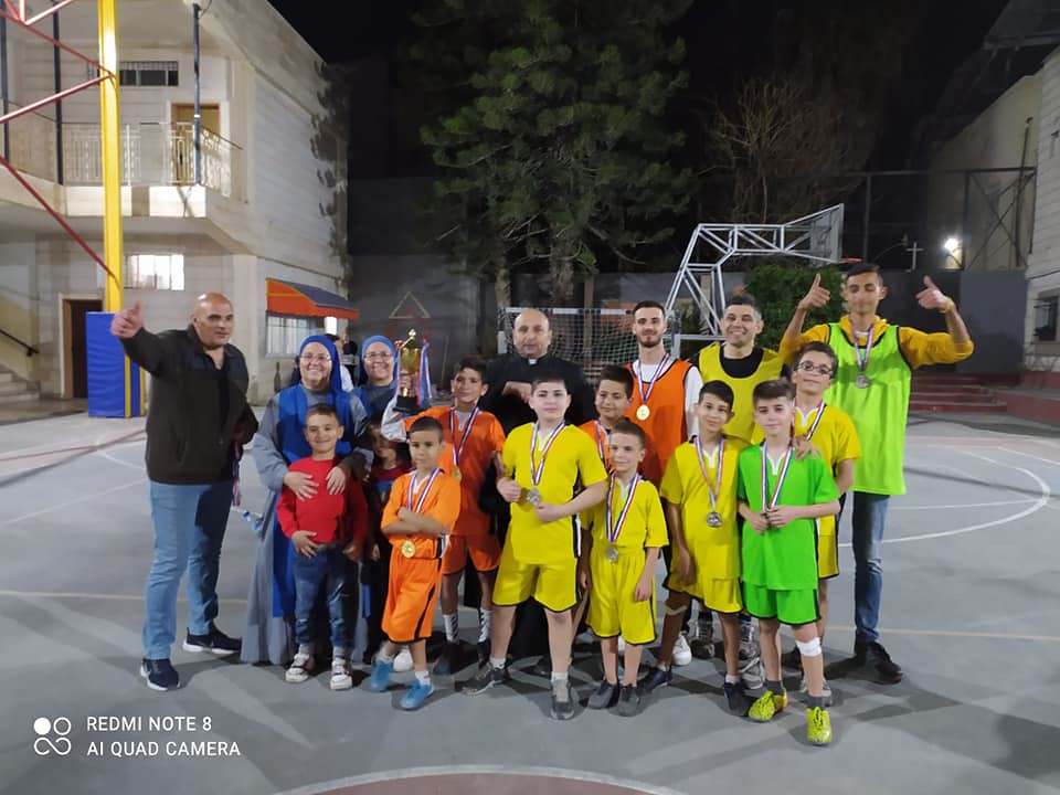 Gaza - Final del Torneo Infantil de Fútbol en el Oratorio