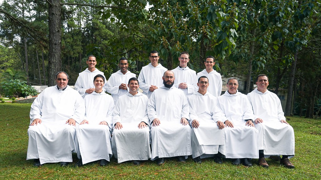 Brasil - Toma de hábito monástico