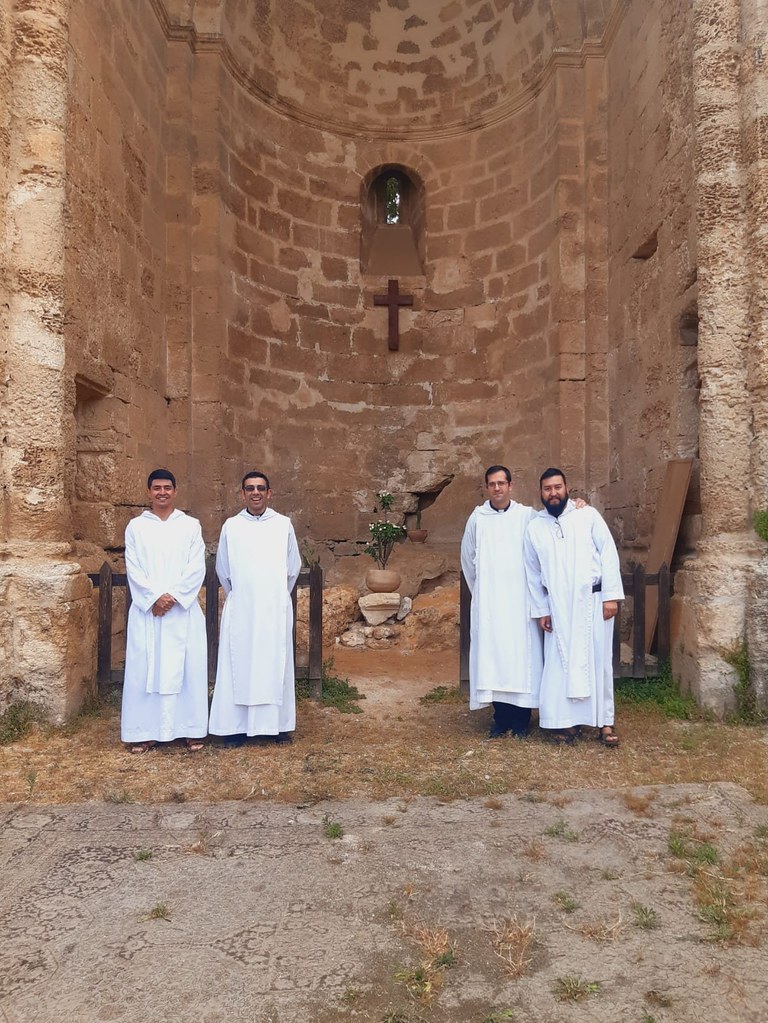 Tierra Santa - Encuentro con los monjes de Jordania en el Monasterio de Séforis