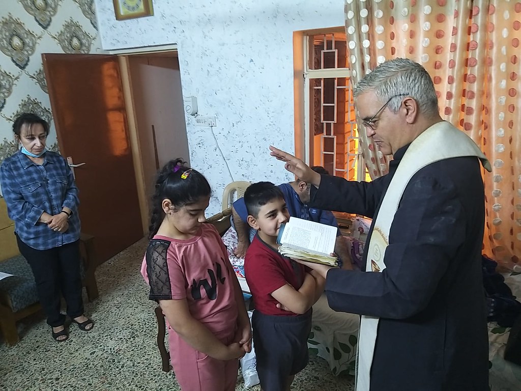 Irak - Visita a las casas de los cristianos en Bagdad
