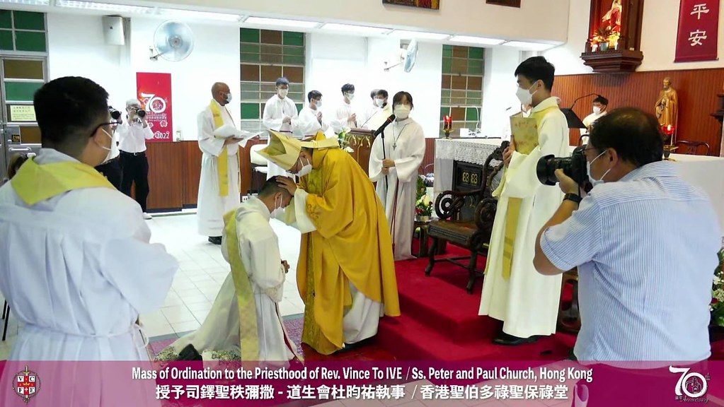 Hong Kong - Ordenación Sacerdotal del P. Vince To, IVE