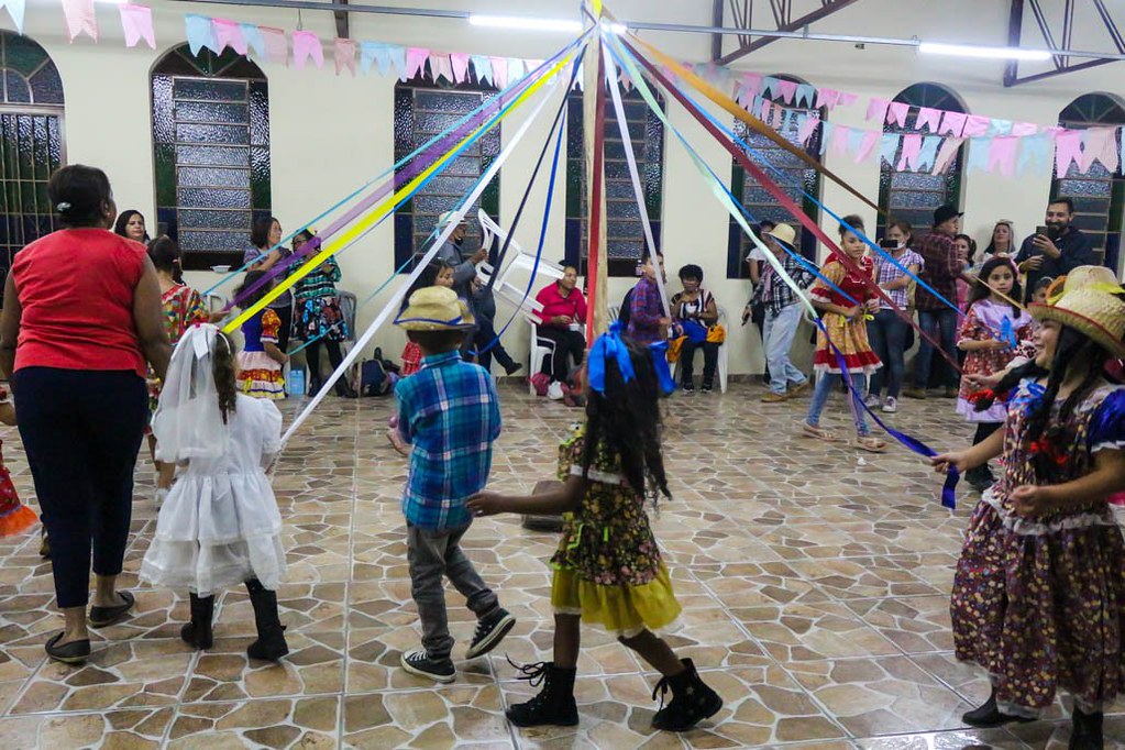 Brasil - Fiesta Julina en la Parroquia Nuestra Señora del Buen Viaje