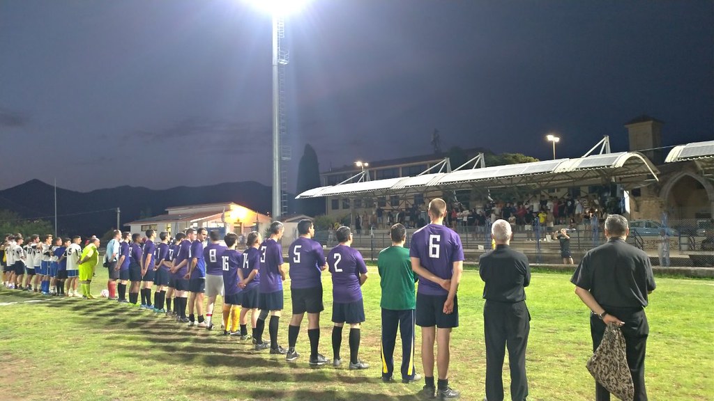 Italia - Campeonato de fútbol en Fossanova