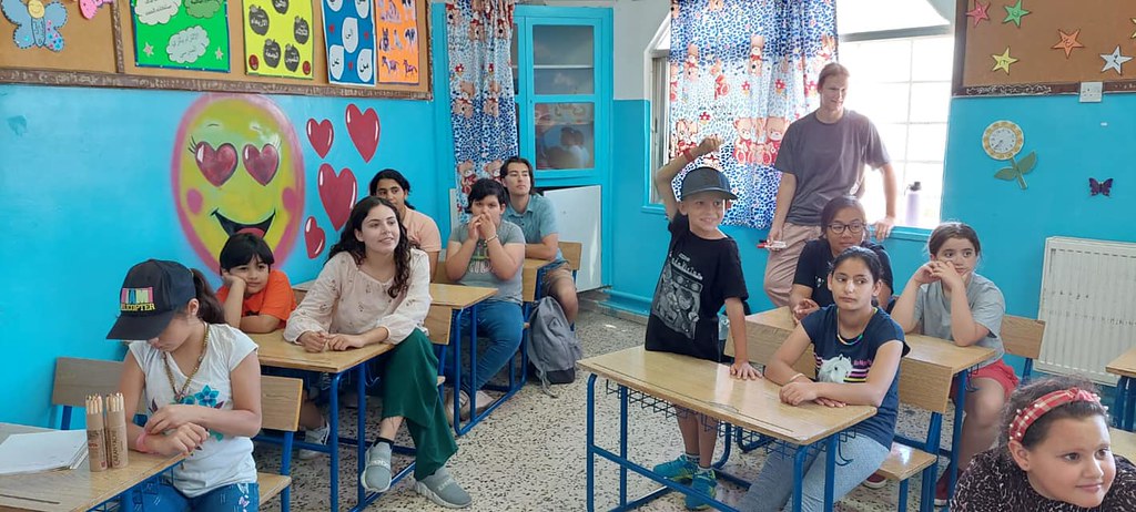 Jordania - Jóvenes del grupo FOCUS en el Hogar