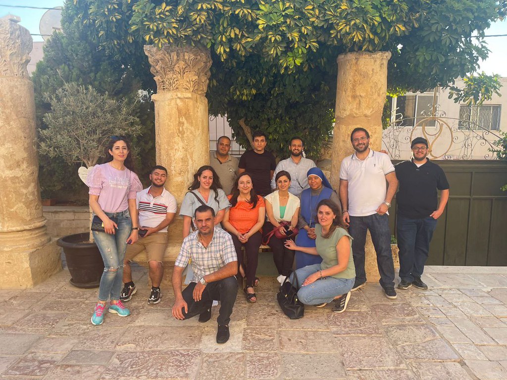 Jordania - Paseo con los Jóvenes de la parroquia del Sagrado Corazón en Amman