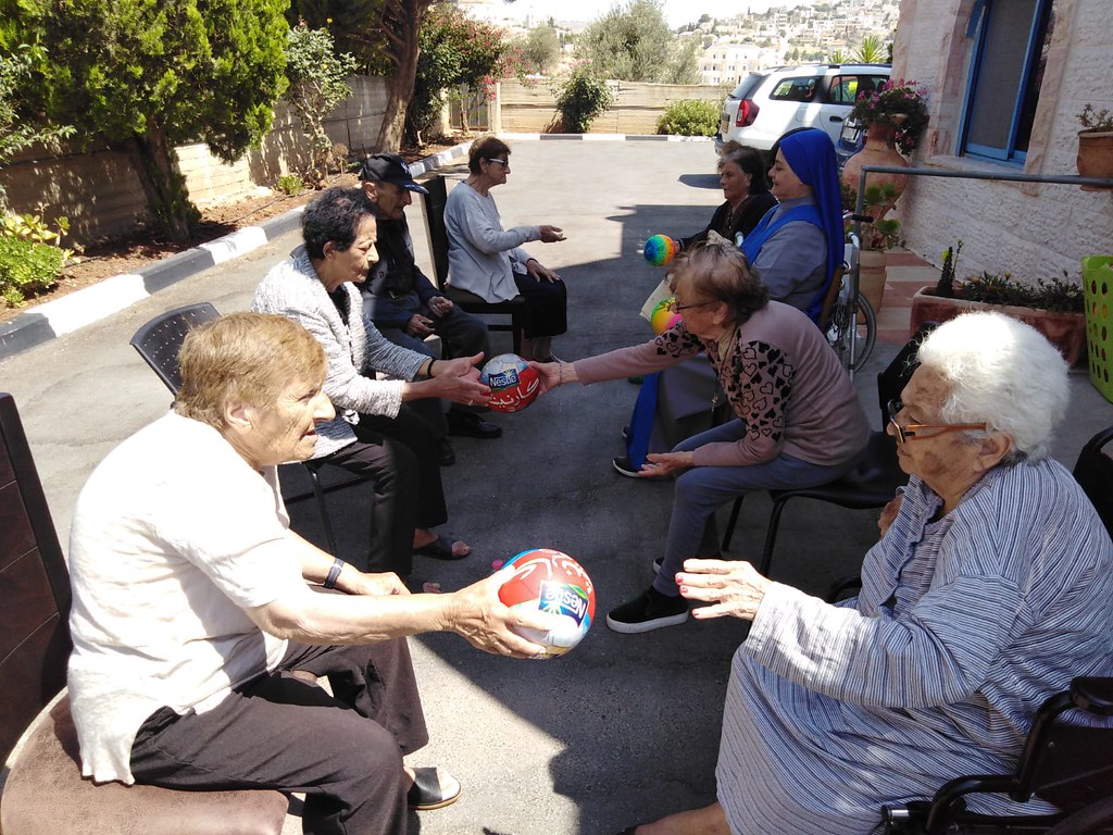 Palestina - Actividades deportivas en la casa de Efren en el Taybe