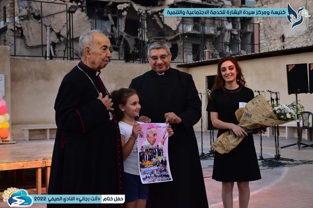 Siria - Clausura del oratorio de verano con la bendición del Obispo
