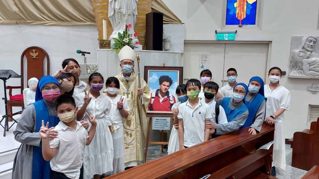 Taiwán - Solemnidad de la Trasfiguración y entronización de la reliquia del Beato Carlo Acutis