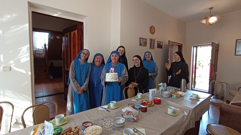 Rusia - 25° Aniversario de Votos Religiosos de la M. Betania