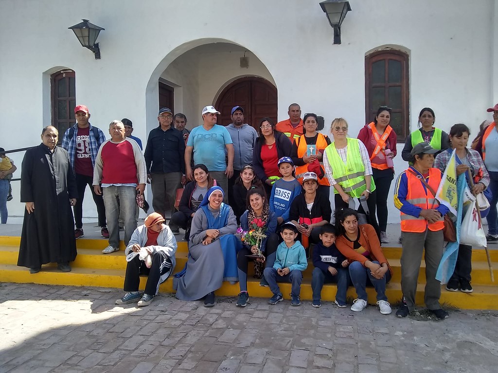 Argentina - Grupo de peregrinos a Mailin en Los Juríes