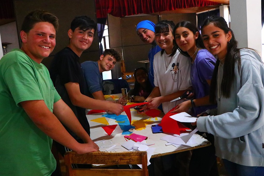 Argentina - Preparaciones para el Campamento del Estudiante