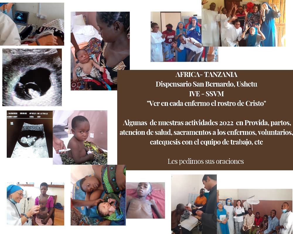 Tanzania - Actividades del Dispensario San Bernardo