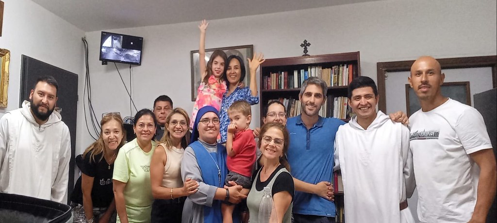 Tierra Santa - Reunión con los Terciarios en el Monasterio de Séforis