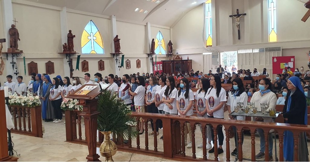 Ecuador - Inicio del catecismo en la Parroquia Nuestra Señora del Rosario