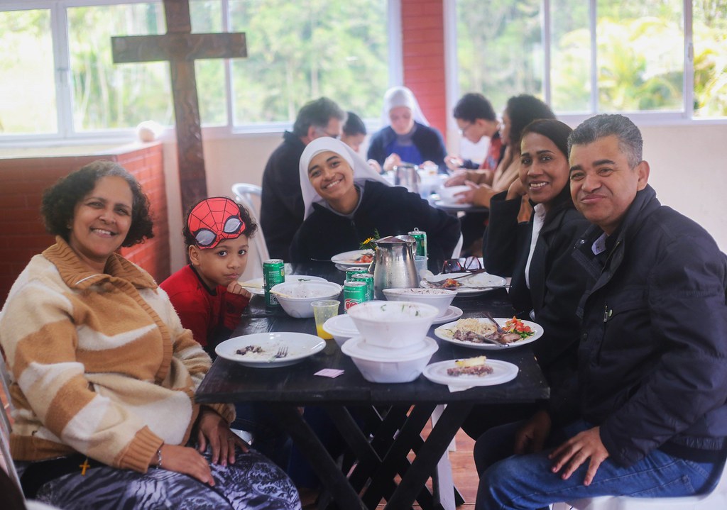 Brasil - Feijoada con las familias en el Noviciado