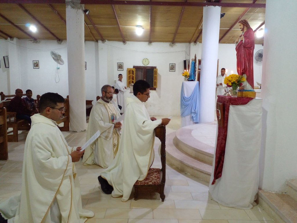 Egipto - Consagración a los Sagrados Corazones de Jesús y María en el Hogar