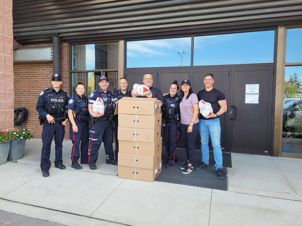 Canadá - Donación de pavos para el día de acción de gracias