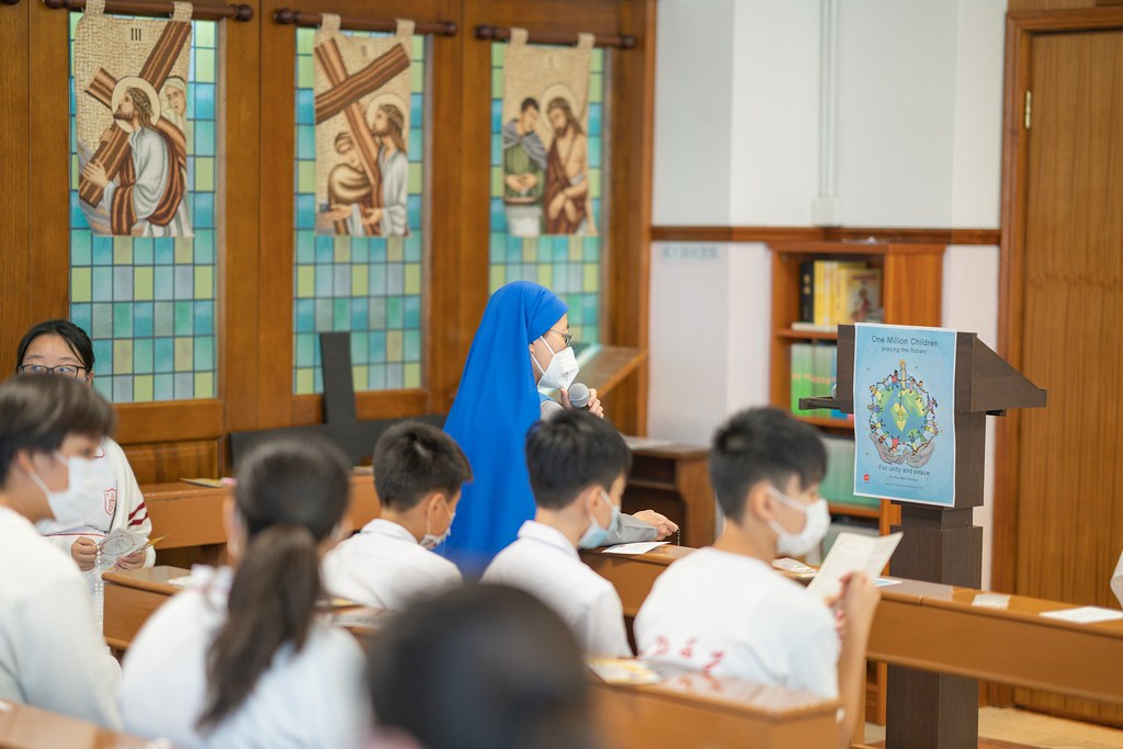 Macau - Participación en la inciativa "Un Millón de Niños Rezando el Rosario"