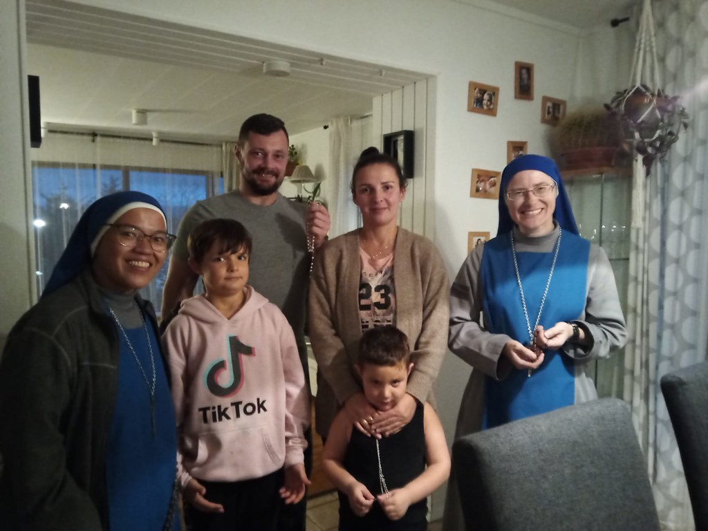 Islandia - Rosario con las familias