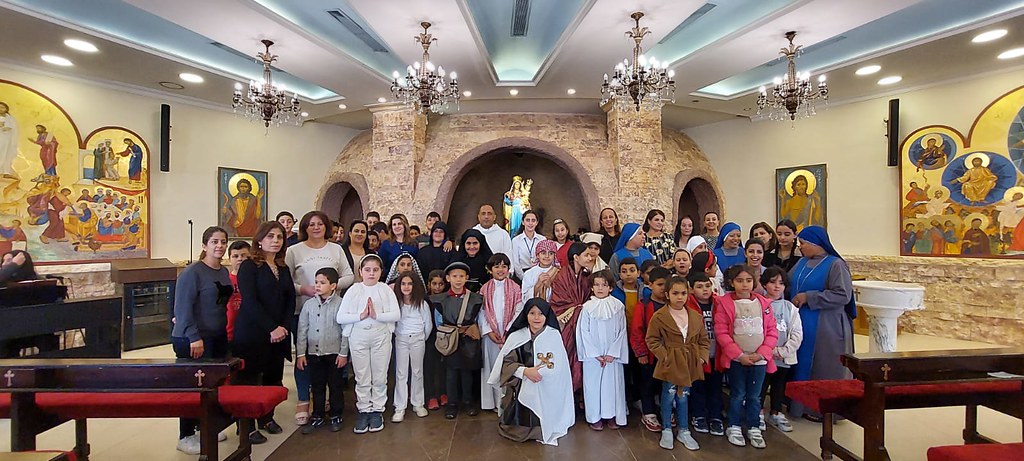 Jordania - Solemnidad de todos los Santos en Ánjara