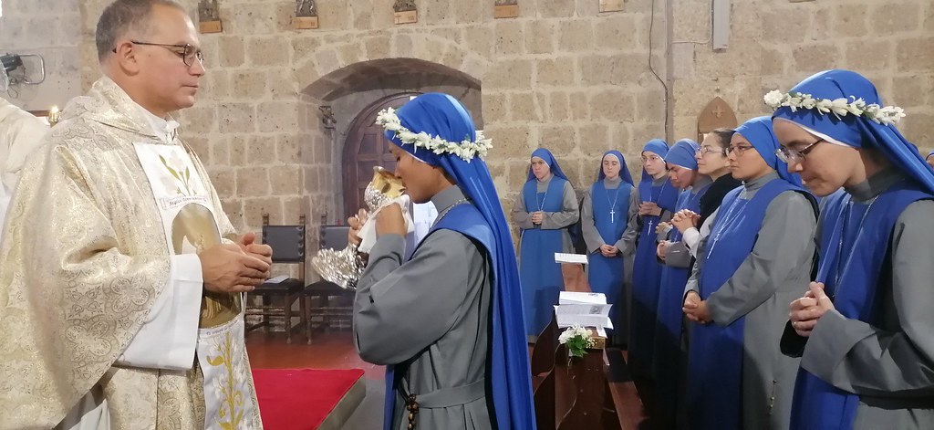Italia - Votos Perpetuos en el Monasterio de Tuscania