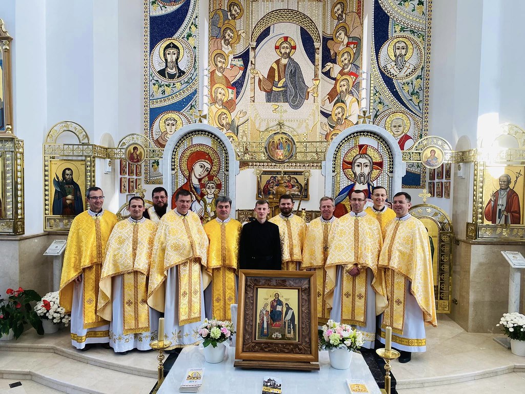 Ucrania - Primeros Votos del novicio Marco