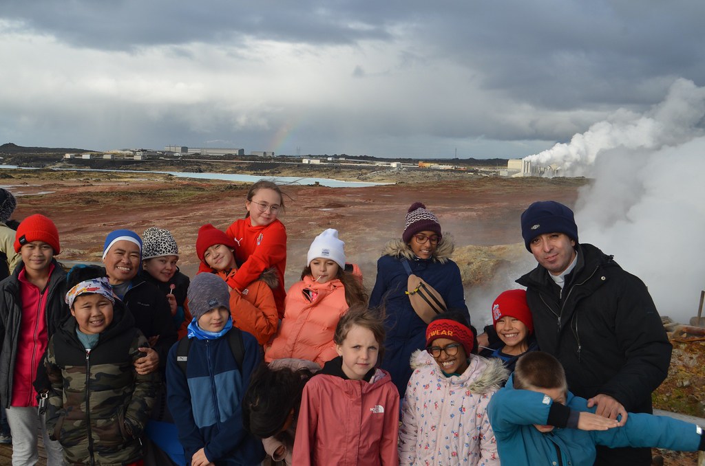 Islandia - Salida con los niños del Catecismo a Reykjanesbær