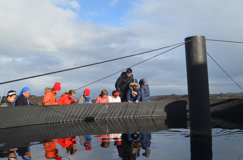 Islandia - Salida con los niños del Catecismo a Reykjanesbær