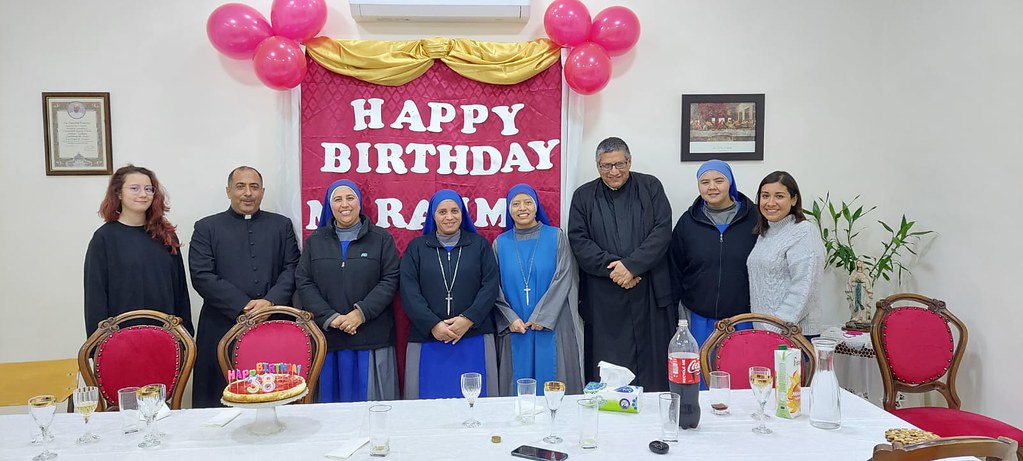 Jordania - Cumpleaños de la M. Mariam Rahma, SSVM