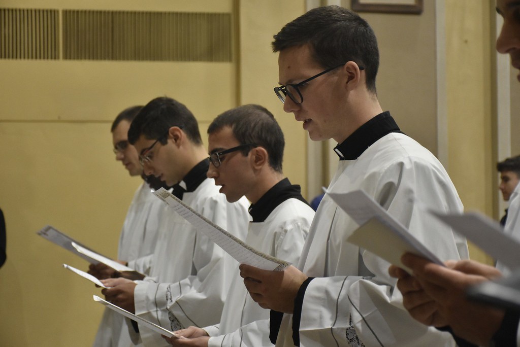 Italia - Primeros Votos en el Seminario San Vitaliano, Papa