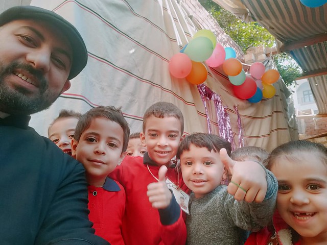 Egipto - Fiesta de cumpleaños para los niños en Bani Muhamadat
