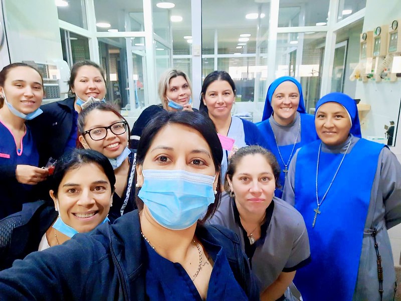 Argentina - Día del enfermero en el Hospital en Santa Fe