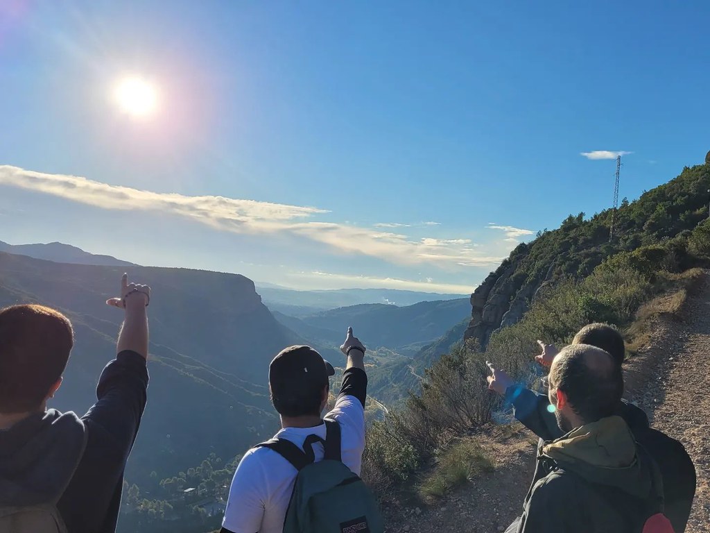 España - Subida a la montaña en Manresa