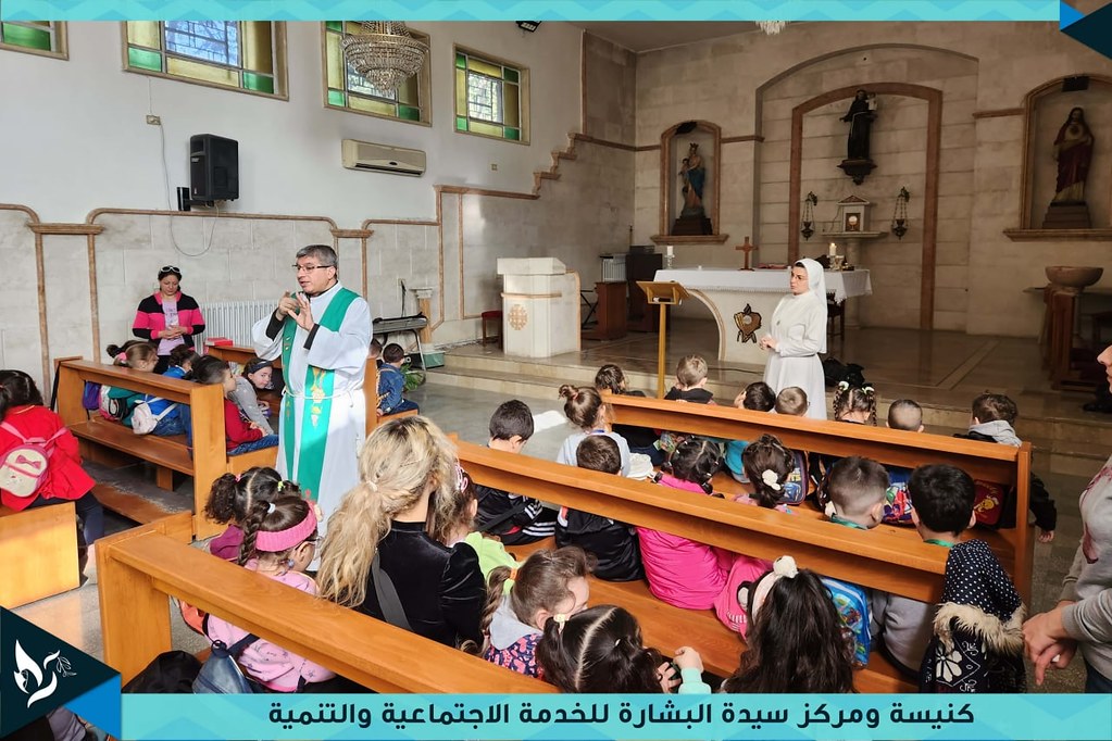 Siria - Salida con los niños del Catecismo