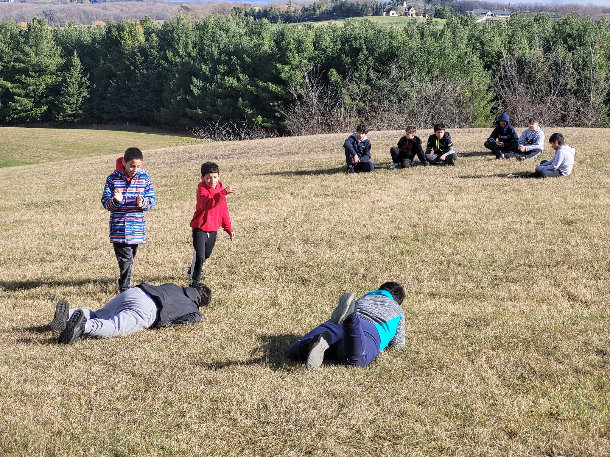 Canadá - Salida con el grupo de monaguillos